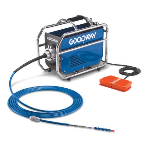  GOODWAY RAM-PRO ΜΗΧΑΝΗΜΑ ΚΑΘΑΡΙΣΜΟΥ ΕΝΑΛΛΑΚΤΗ
