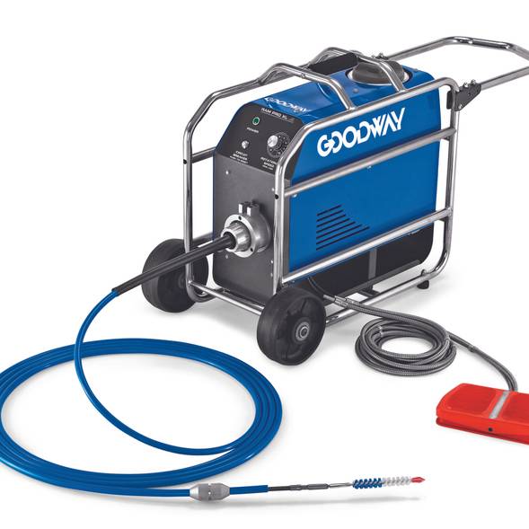 Καθαριστικό μηχάνημα σωληνώσεων Goodway RAM-PRO-XL για αποτελεσματικό καθαρισμό σωληνώσεων και εναλλακτών θερμότητας – Επίσημη αντιπροσωπεία Goodway στην Ελλάδα. - B•tools