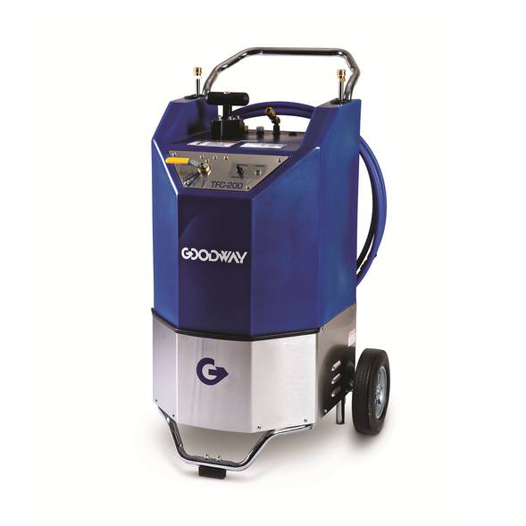 Goodway TFC-200 cooling tower cleaning system with high-performance pumps and ScaleBreak® gel cleaner – Official Goodway representative in Greece. - B•tools