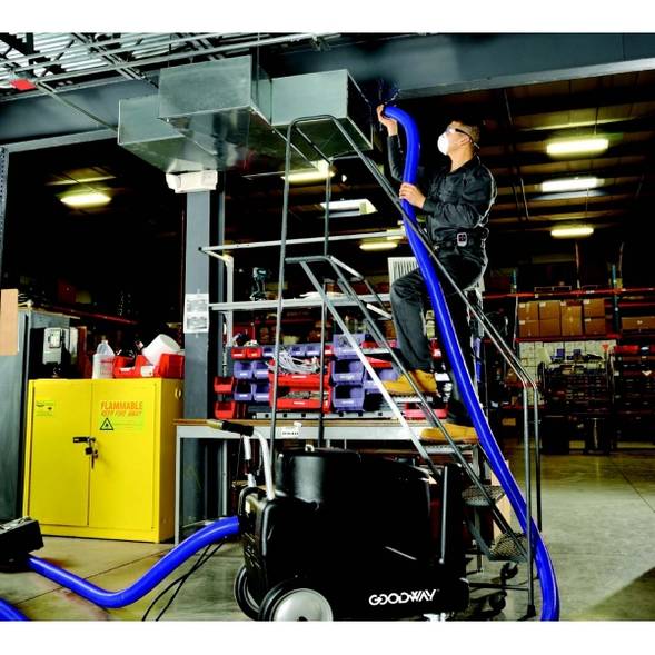 AQRV450 Remote Controlled HEPA Duct Cleaning Vacuum Duct Cleaners